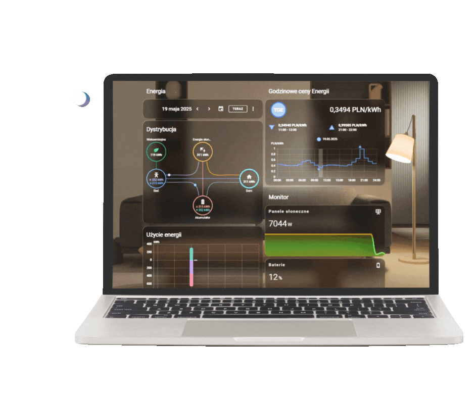 system zarządzania energią, system zarządzania energią ZiZE, zize, zarządzanie energią, zdalne sterowanie energią, panel sterowania, monitorowanie zużycia energii, fotowoltaika, magazyn energii, pompa ciepła, smart home